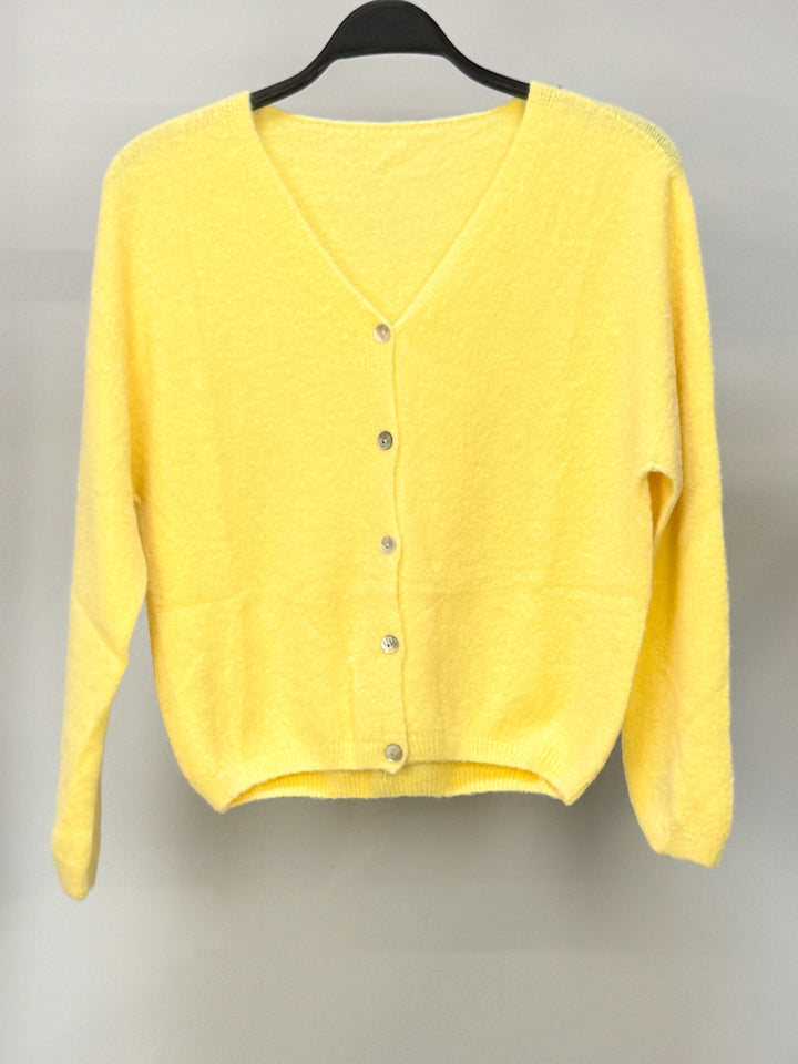 Cardigan aus Alpakawolle