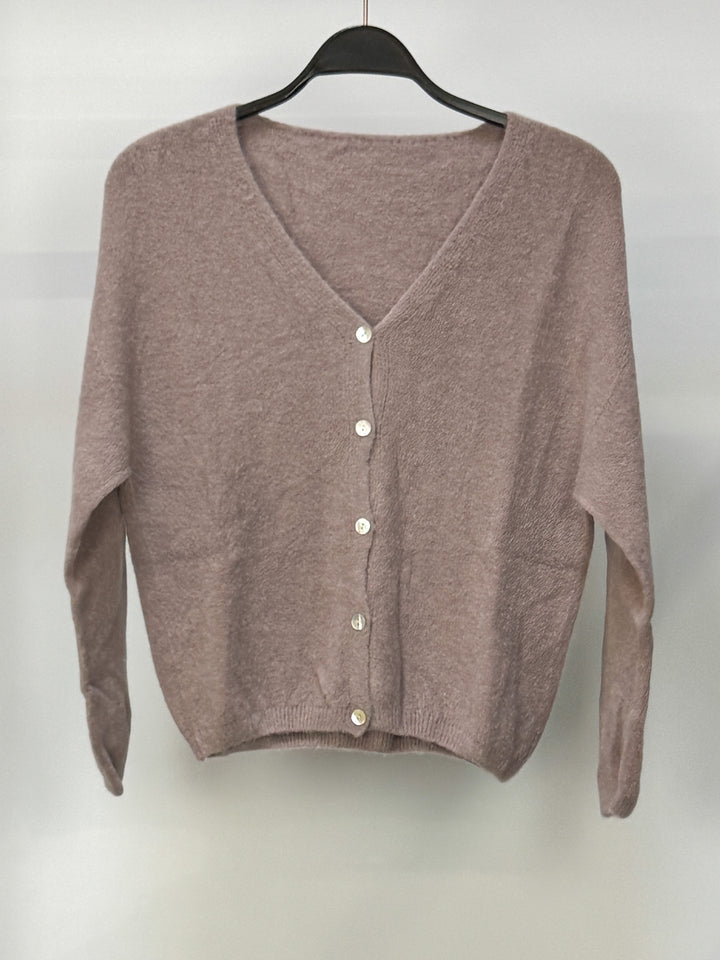 Cardigan aus Alpakawolle