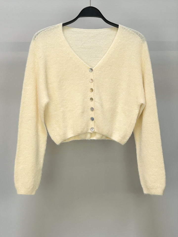 Kurze Strickjacke Rachel