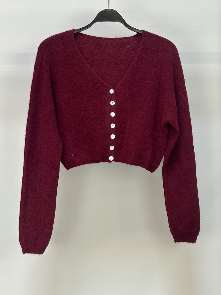 Kurze Strickjacke Rachel