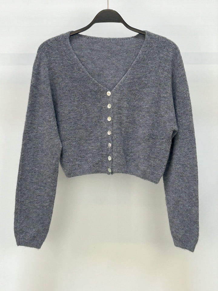 Kurze Strickjacke Rachel