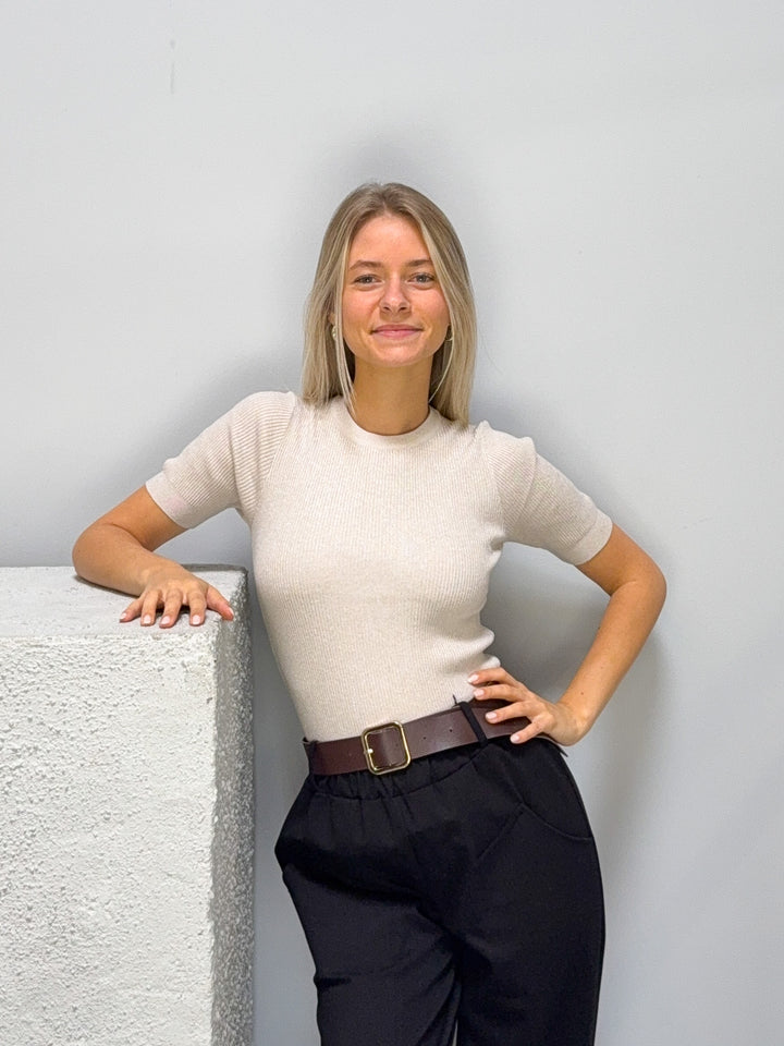 Kurzärmeliges Shirt "Flora"