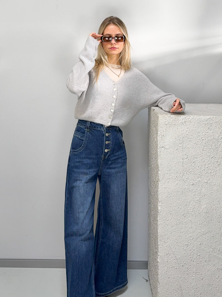 Kurze Strickjacke Rachel